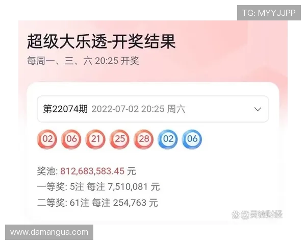 大乐透第074期开奖号码已公布最新结果查询